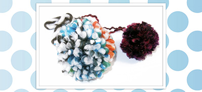 couverture de : Cr&eacute;ez de magnifiques pompons avec vos enfants