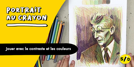 couverture de : Portrait au crayon