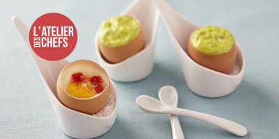 couverture de : Cuisinez l'&oelig;uf comme un chef !