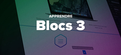 couverture de : Blocs 3 | Cr&eacute;er son site internet